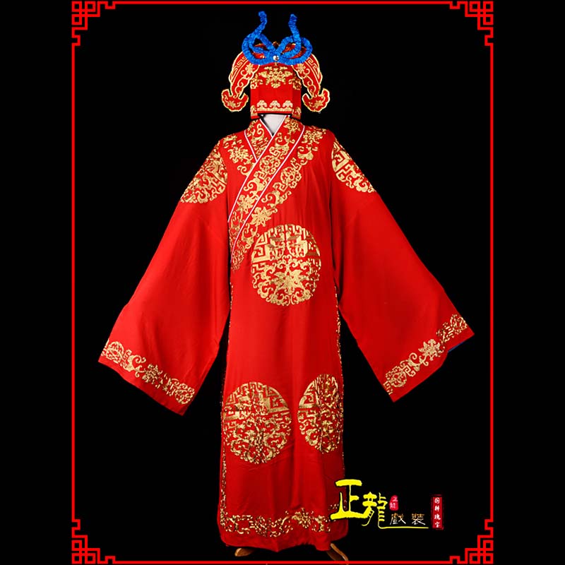 治多武生服装软绉全金武生衣